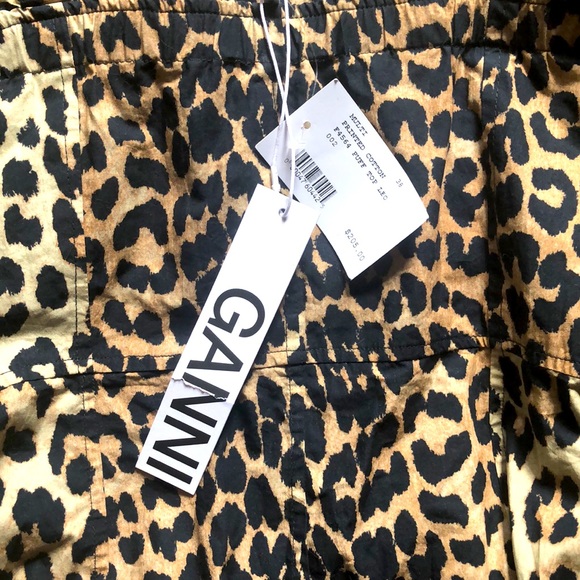 Ganni Leopard Print Top - Picture 3 of 3